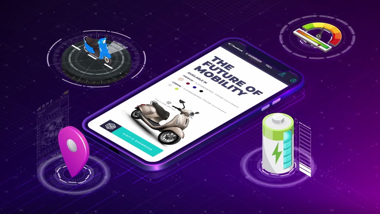 Bajaj Chetak - Stay Connected | Offline Editor by Kishore Ravi