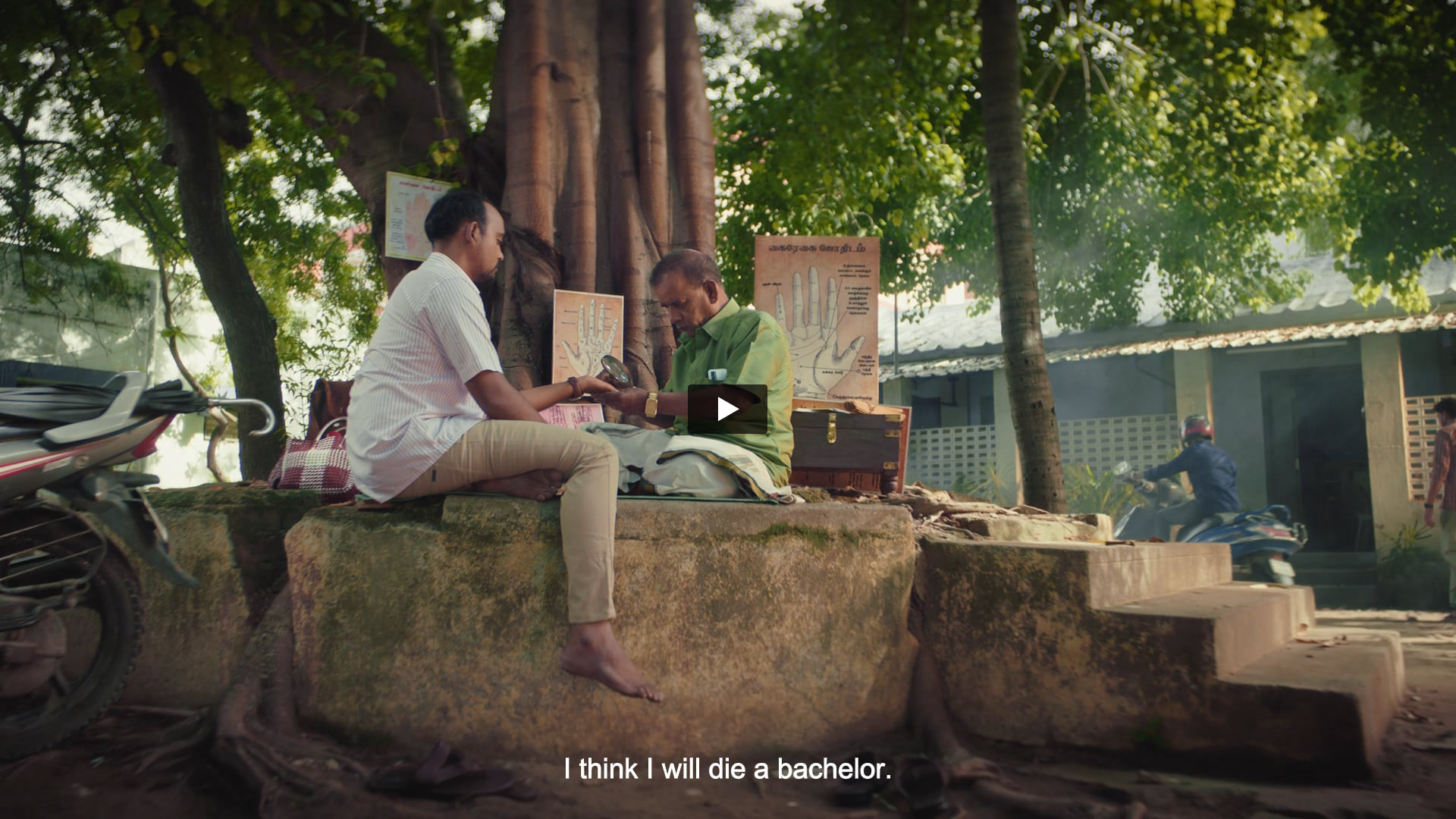 Confirm Ticket - Palm Reader Film | Art Director by Tushar Sharma