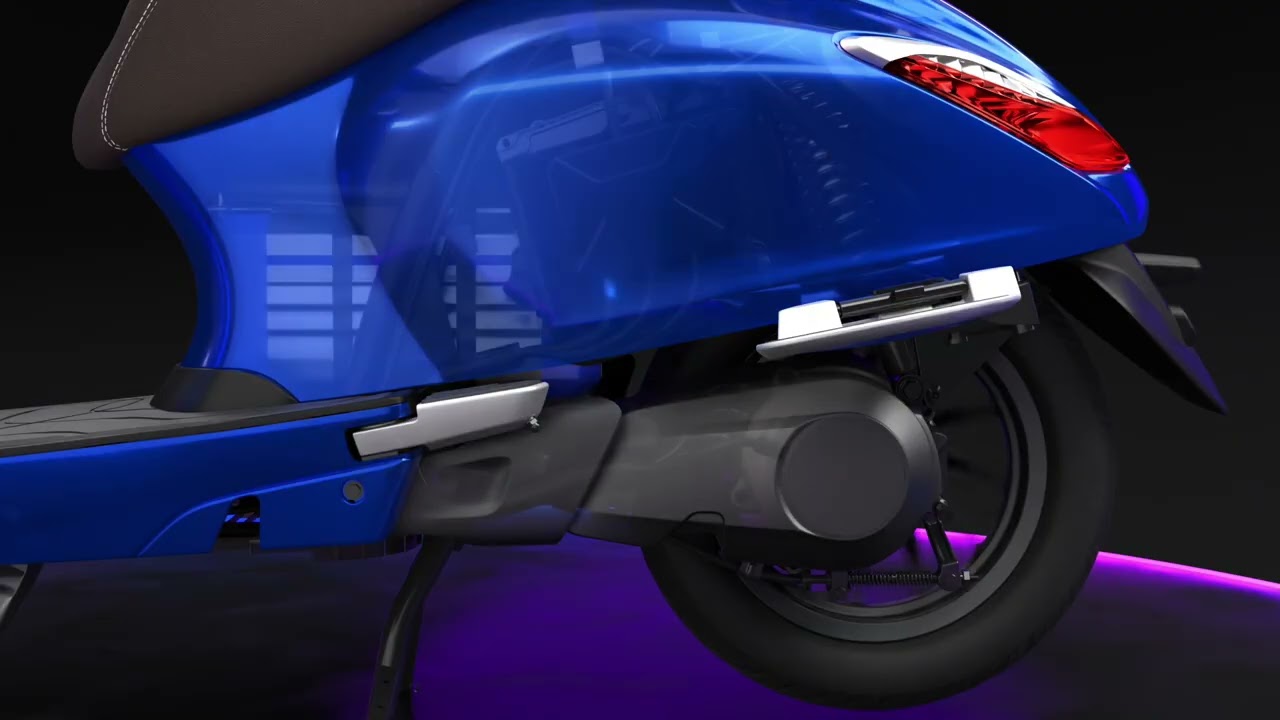 Bajaj Chetak - Regenerative Breaking | Offline Editor by Balshankar 