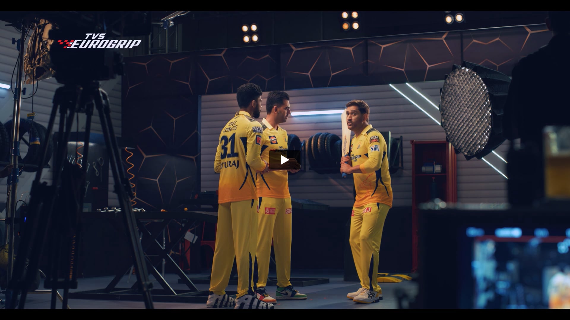 TVS Eurogrip - Chennai Super Kings, Stability | Production Designer by Appu 