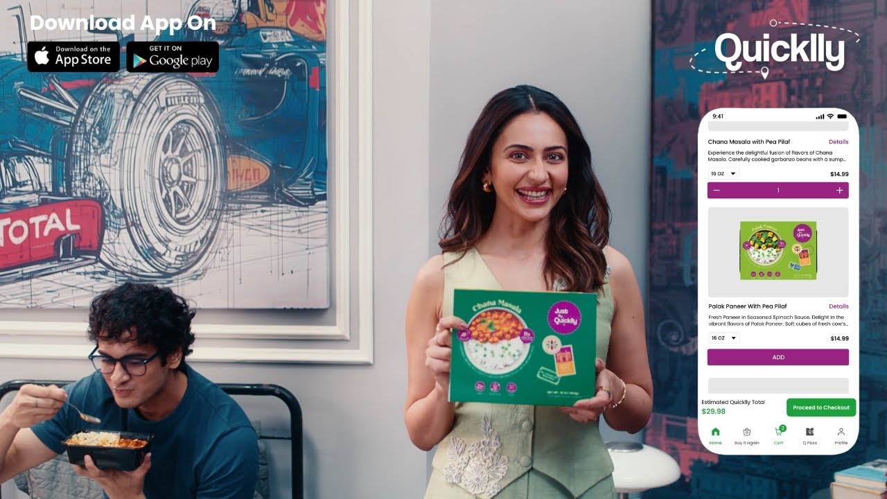 Quicklly Ft. Rakul Preet Singh | Offline Editor by Vihaan Apte