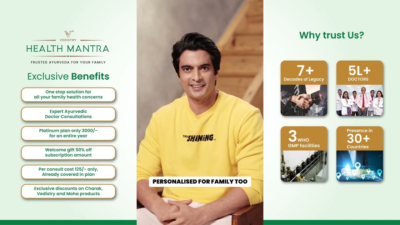 Vedistry - Health Mantra | Production Manager by Shubham 