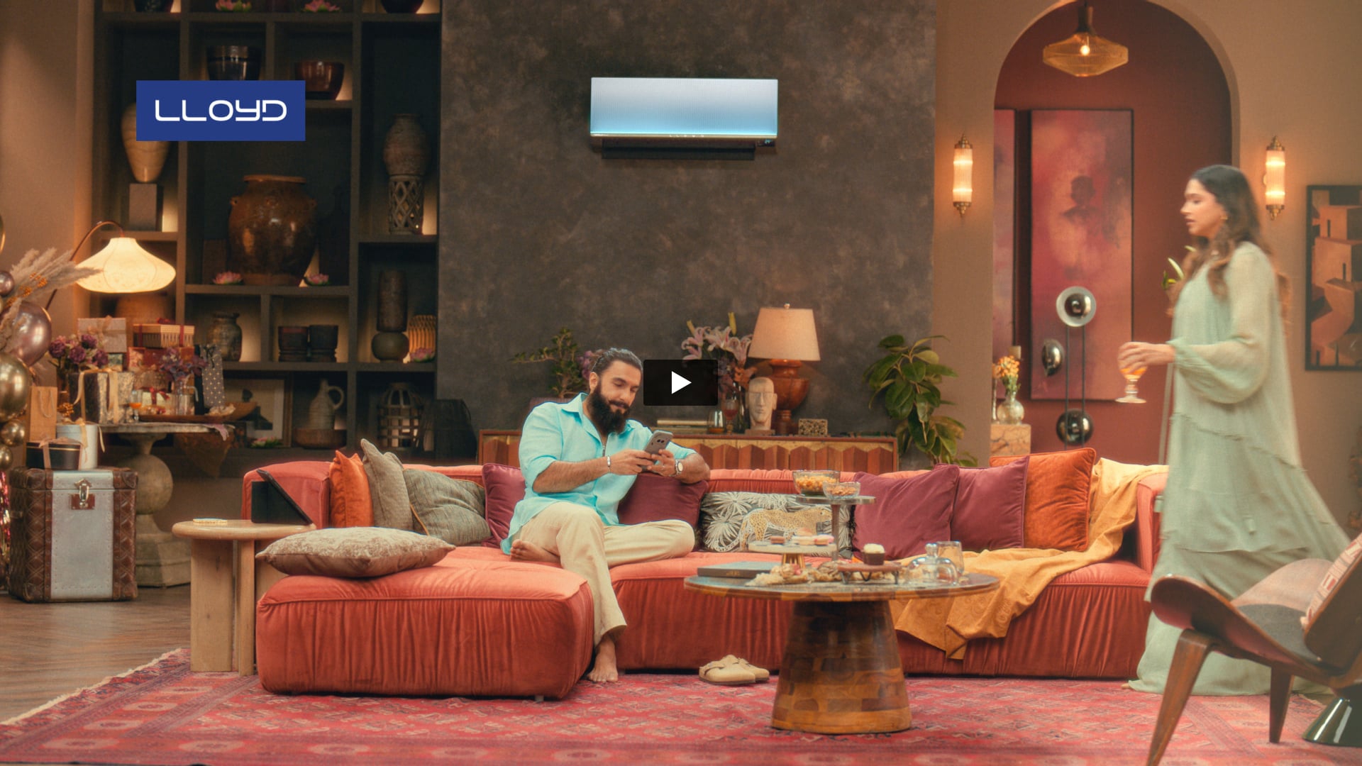 Lloyd Stunnair AC Ft. Deepika Padukone, Ranveer Singh | Makeup Artist by Anil C