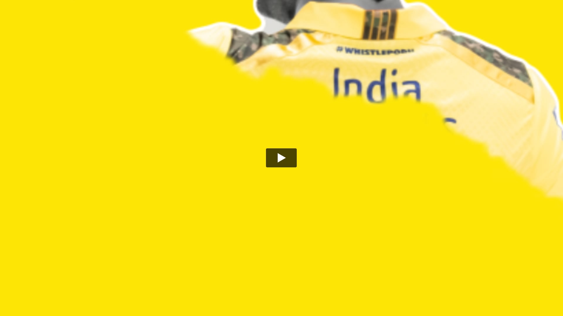 India Cements - Chennai Super Kings | Production Controller by Vetri Murugan