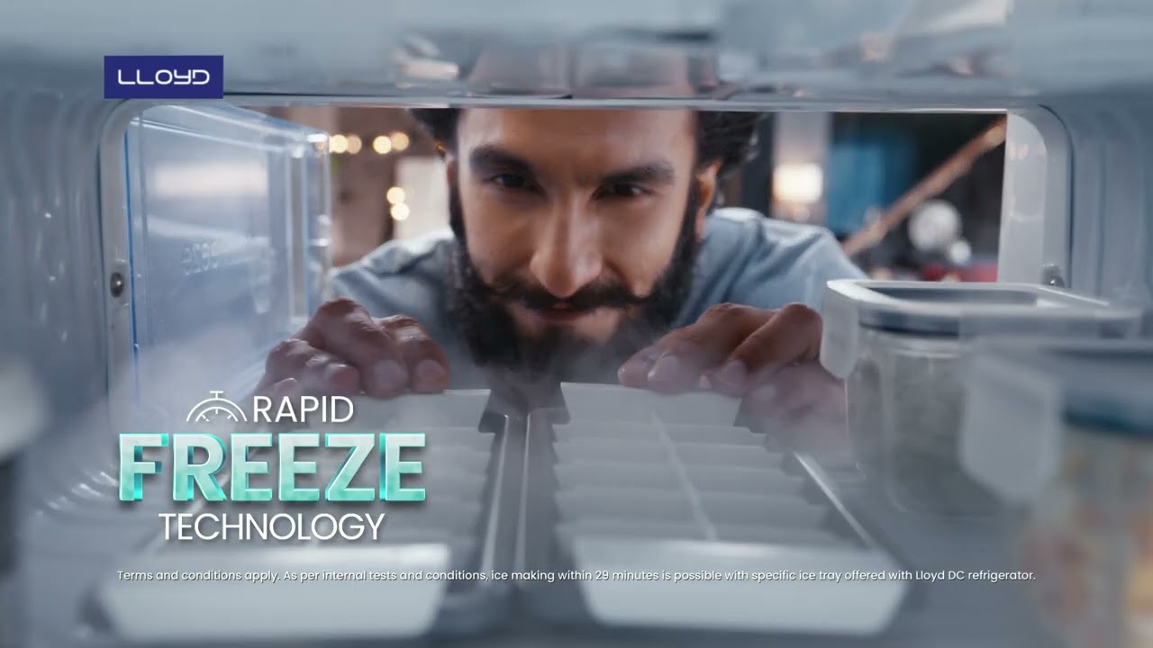 Lloyd Refrigerator - Ice in 29 Minutes Ft. Ranveer And Deepika | Hair Stylist by Yaani 