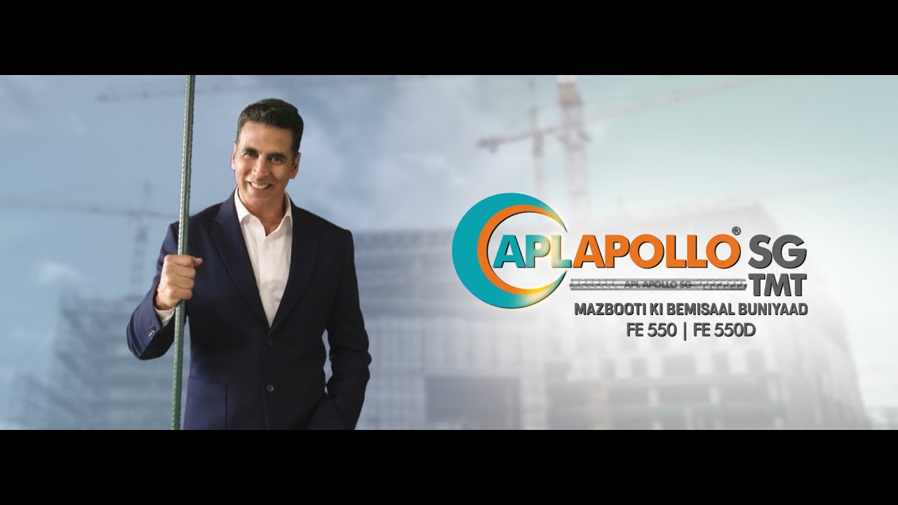 APL Apollo SG TMT Ft. Akshay Kumar | DoP by jay charola