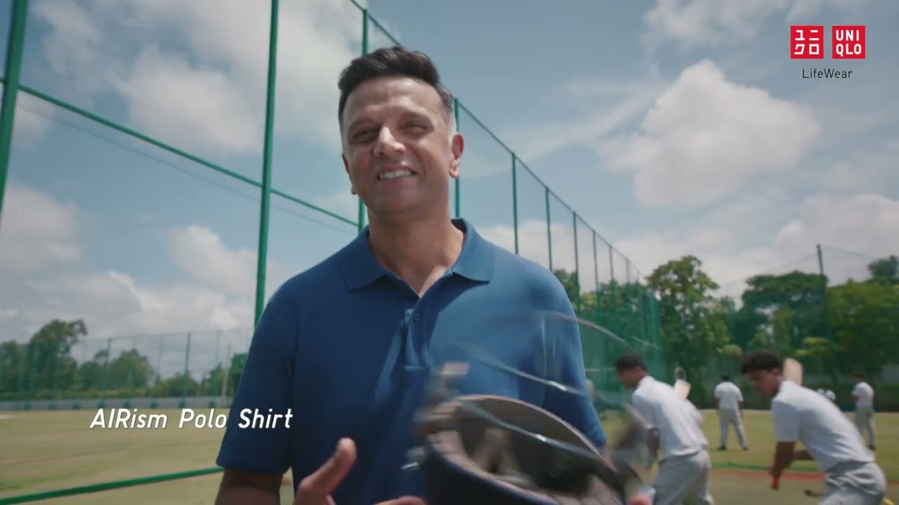 UNIQLO Ft. Rahul Dravid | Online Editor by Shubham Mandge