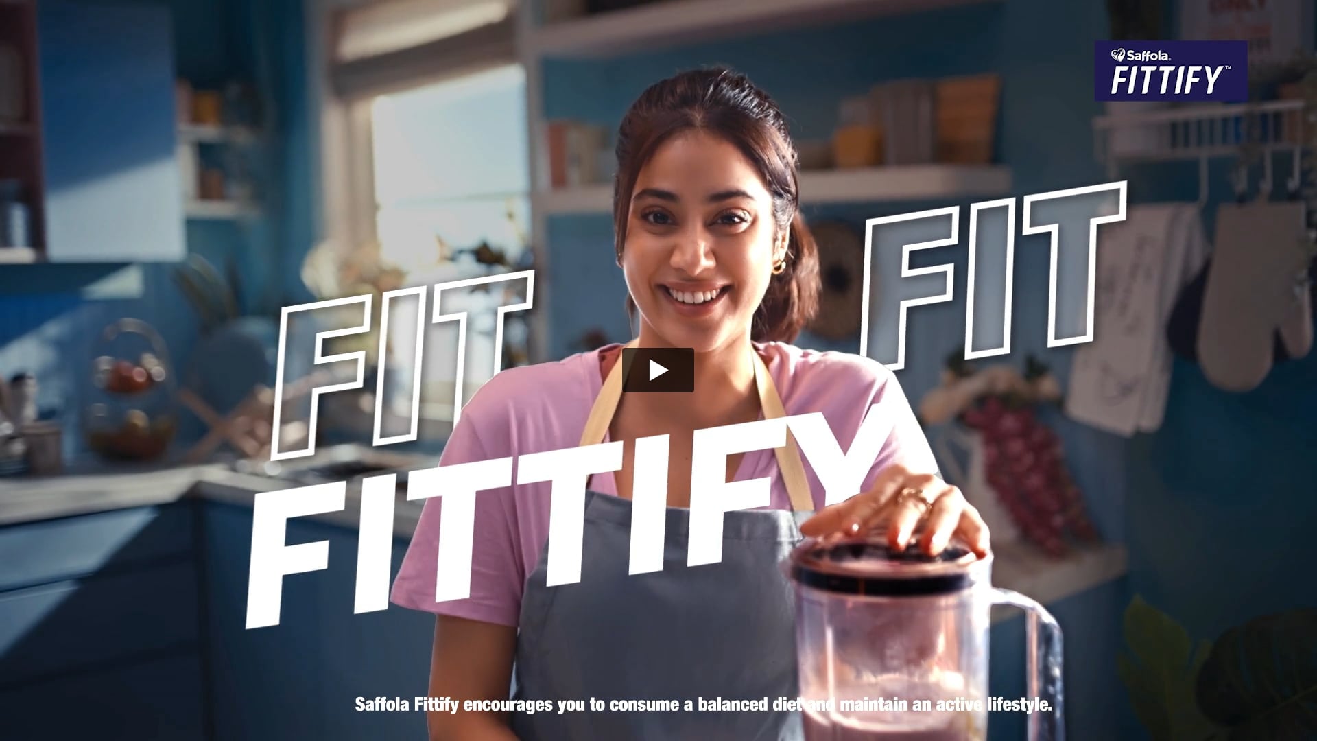 Saffola Fittify - Peanut Butter Ft. Jhanvi Kapoor | Production Assistant by Aditya Dcruz