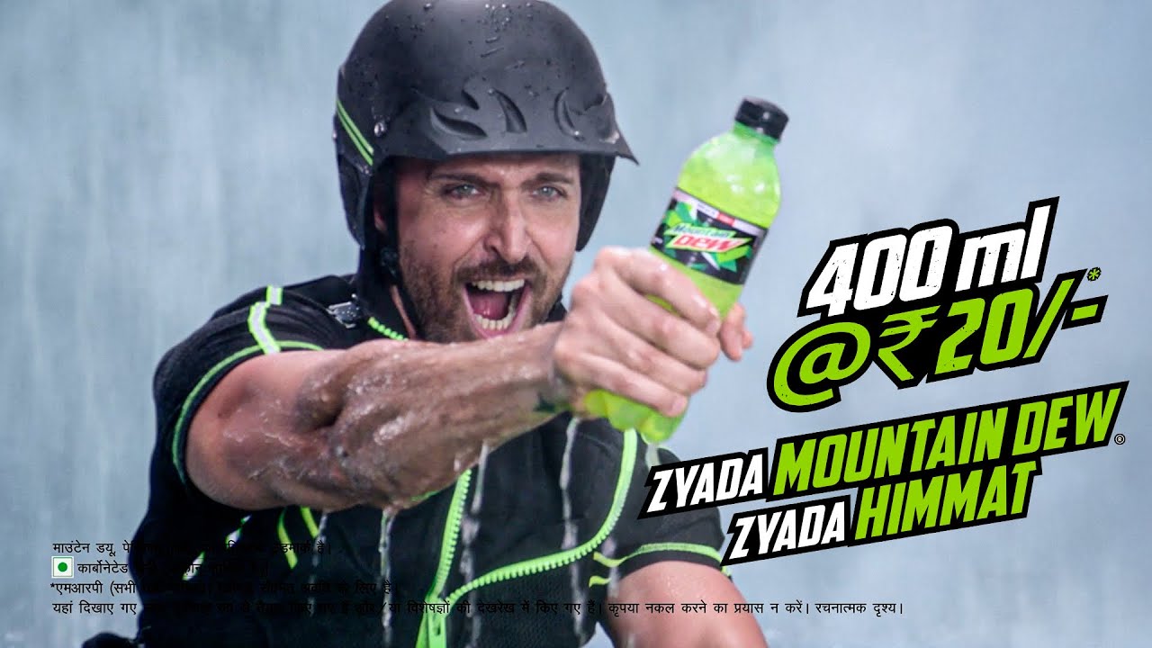 Mountain Dew - Kayak Film Ft. Hrithik Roshan | Underwater DoP by Mohit Varma