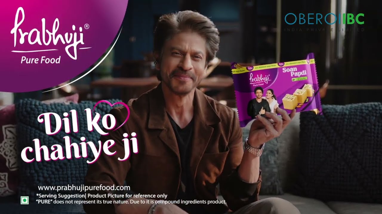 Prabhuji Pure Food - Soan Papdi Ft. Shah Rukh Khan | Costume Stylist by Sachi Gupta