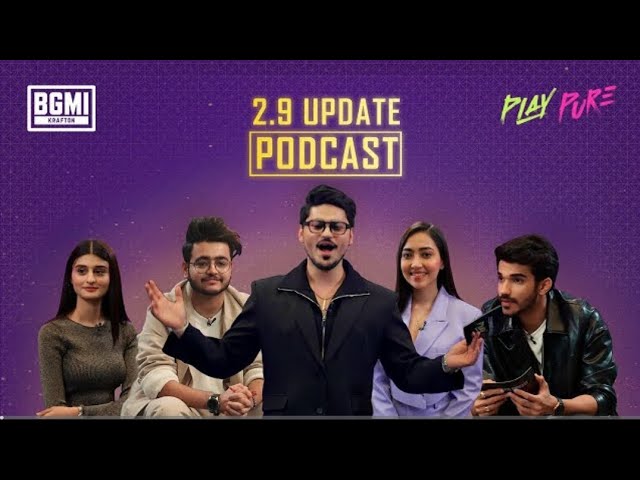 Battleground Mobile India - 2.9 Update Podcast | Hair Stylist by Manali Soni