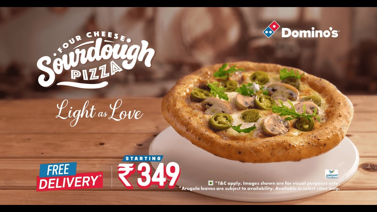 Domino's Pizza - Four Cheese Sourdough Pizza | Production Designer by Achala Mirza