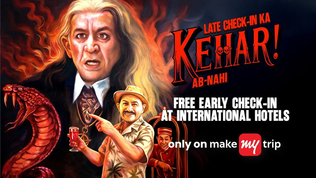 Makemytrip - Free Early Check In At International Hotels | Prosthetics Makeup by Jitendran Mhatre