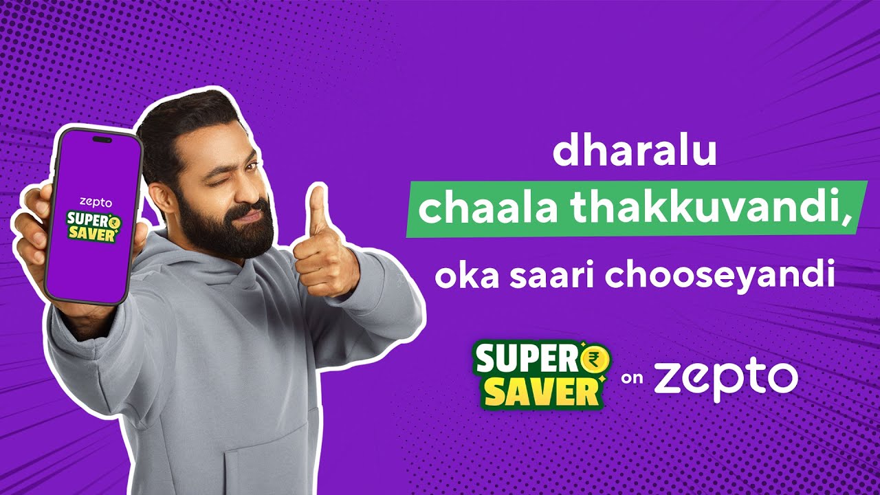 Zepto - Super Saver Ft. Jr NTR | Production Designer by Avinash Kolla