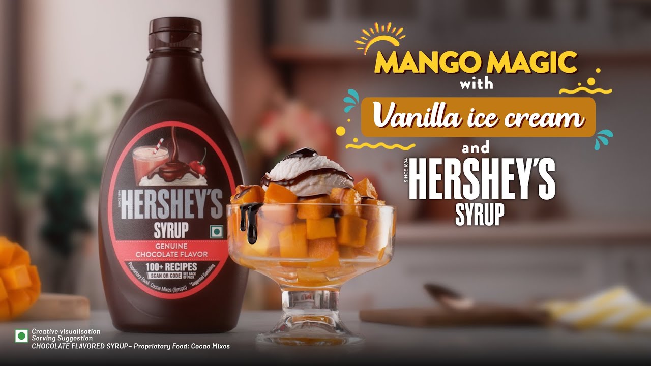 Hershey's Syrup - Mango Blast With Vanilla Ice Cream | Production Designer Assistant by Karen D Costa