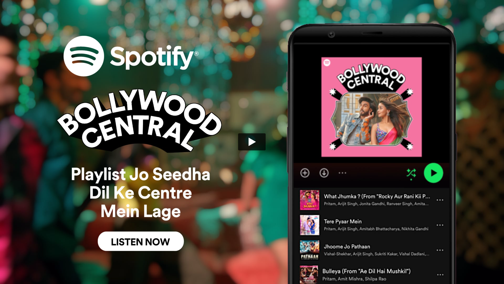 Spotify - Bollywood Central | Art Director by Rumani Majumdar