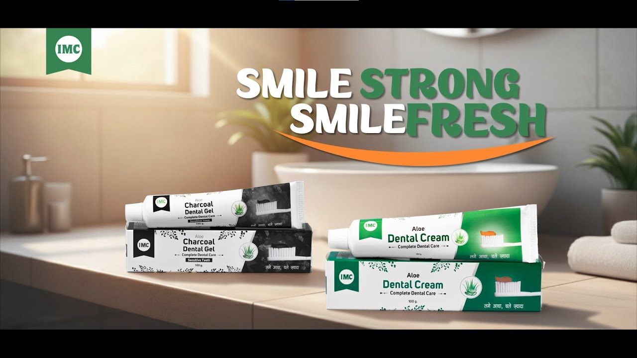 IMC Aloe Dental Cream And Aloe Charcoal Dental Gel | Casting Director by Gaurav K Gautam