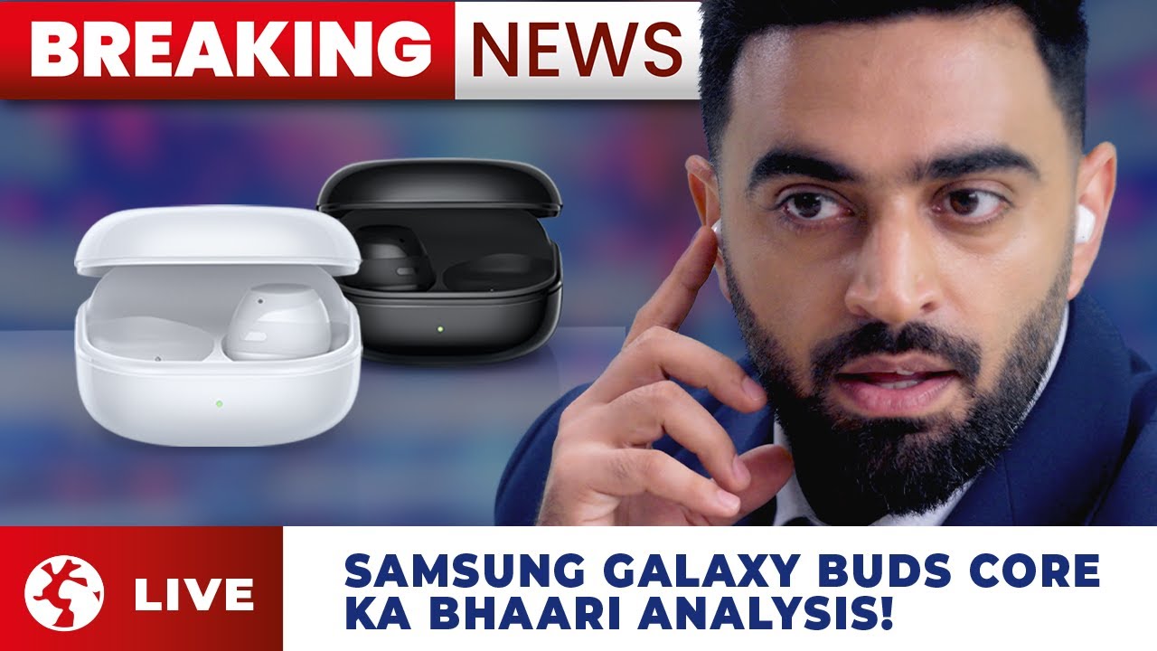 Samsung Galaxy Buds Core | VFX by Aksh Bhutani
