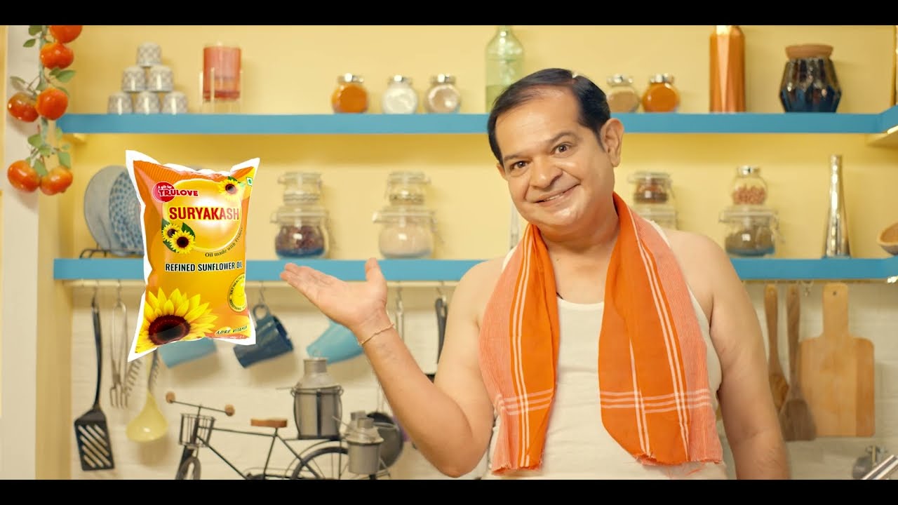 Trulove Suryakash Refined Sunflower Oil | Art Director by Praveen 