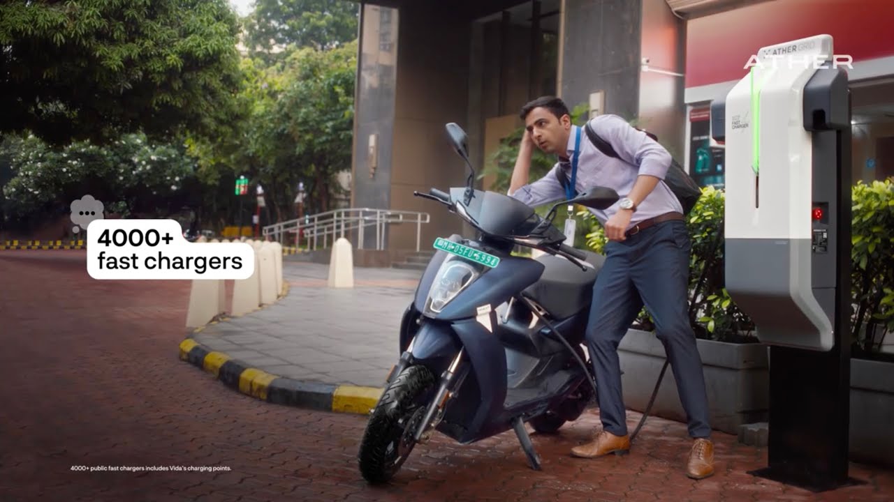 Ather - 4000+ Fast Charger | Grips by Indrabhooshan Sharma