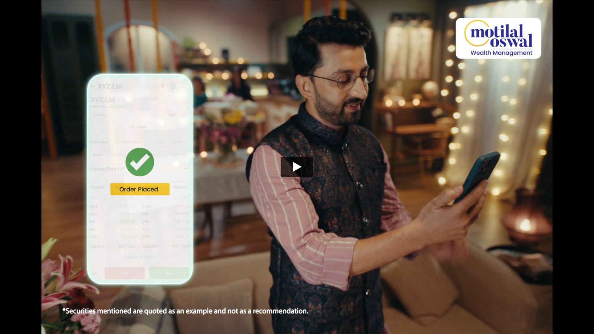 Motilal Oswal - Muhurat Film | Singer by Aaria Laha