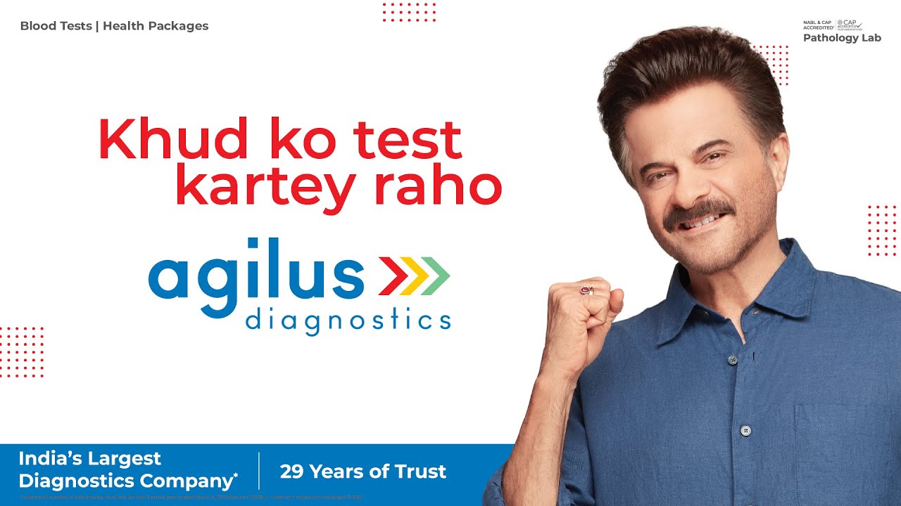 Agilus Diagnostics - Khud Ko Test Kartey Raho Ft. Anil Kapoor | Grips by Shehbaz Shaikh