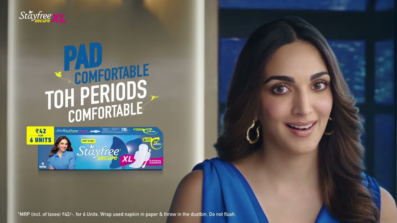 Stayfree Secure XL Ft. Kiara Advani | DoP Product Shoot by Anuj Samtani