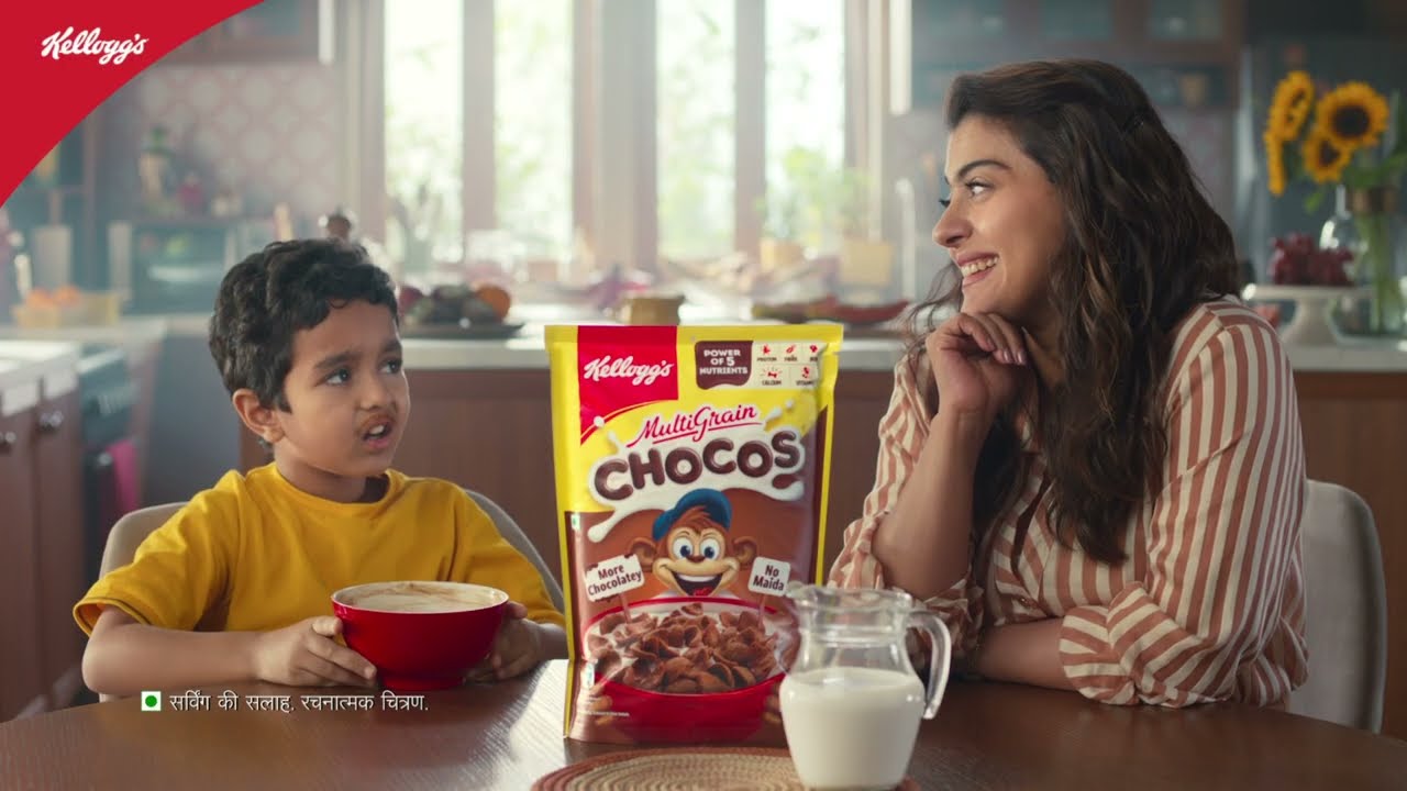 Kellogg's chocos Ft. Kajol | Makeup Artist by Sonam Chandna