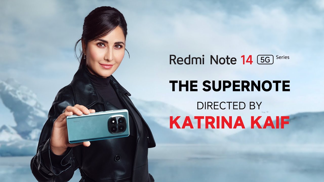 Redmi Note 14 Pro plus Ft. Katrina Kaif | Casting Director by Hussain 