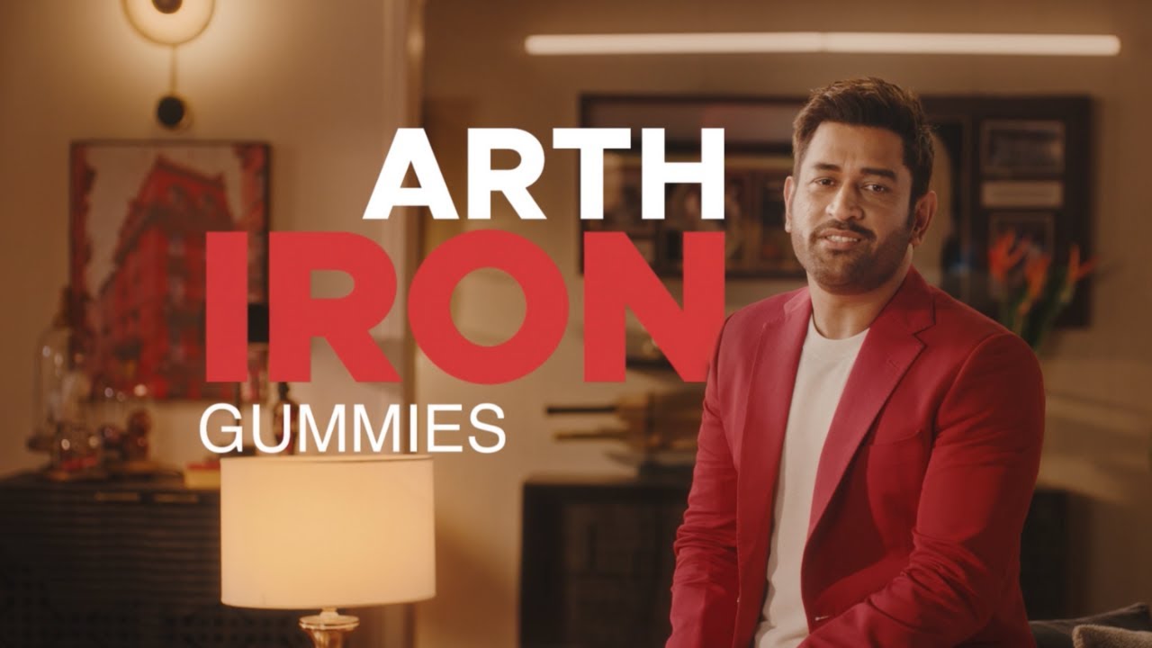 Arth Fatigue Support Iron Gummies Ft. M S Dhoni | Production Designer Assistant by Namrata Basak