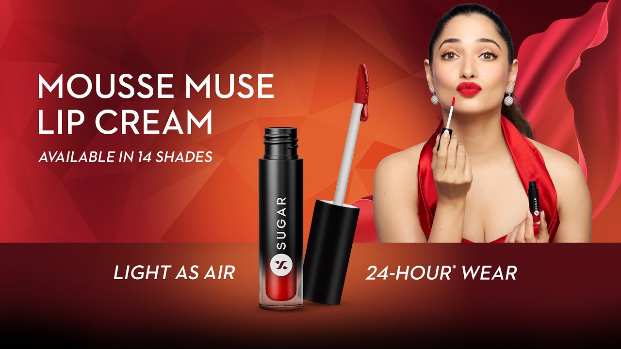 Sugar Cosmetics - Mousse Muse Lip Cream Ft. Tamannaah | DIT by Ram Rathod
