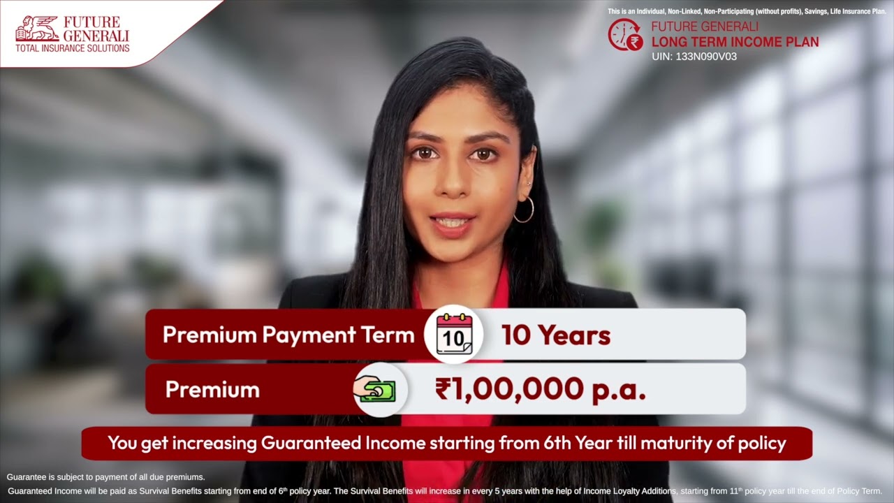 Future Generali - Long Term Income plan | Executive Producer by Plaz DMG