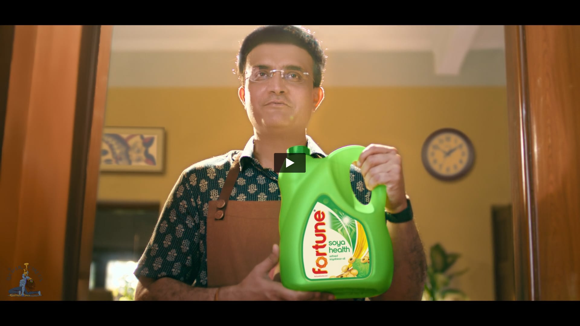 Fortune Refined Soyabean Oil Ft. Saurav Ganguly | Art Assistant by Aankhi Podder
