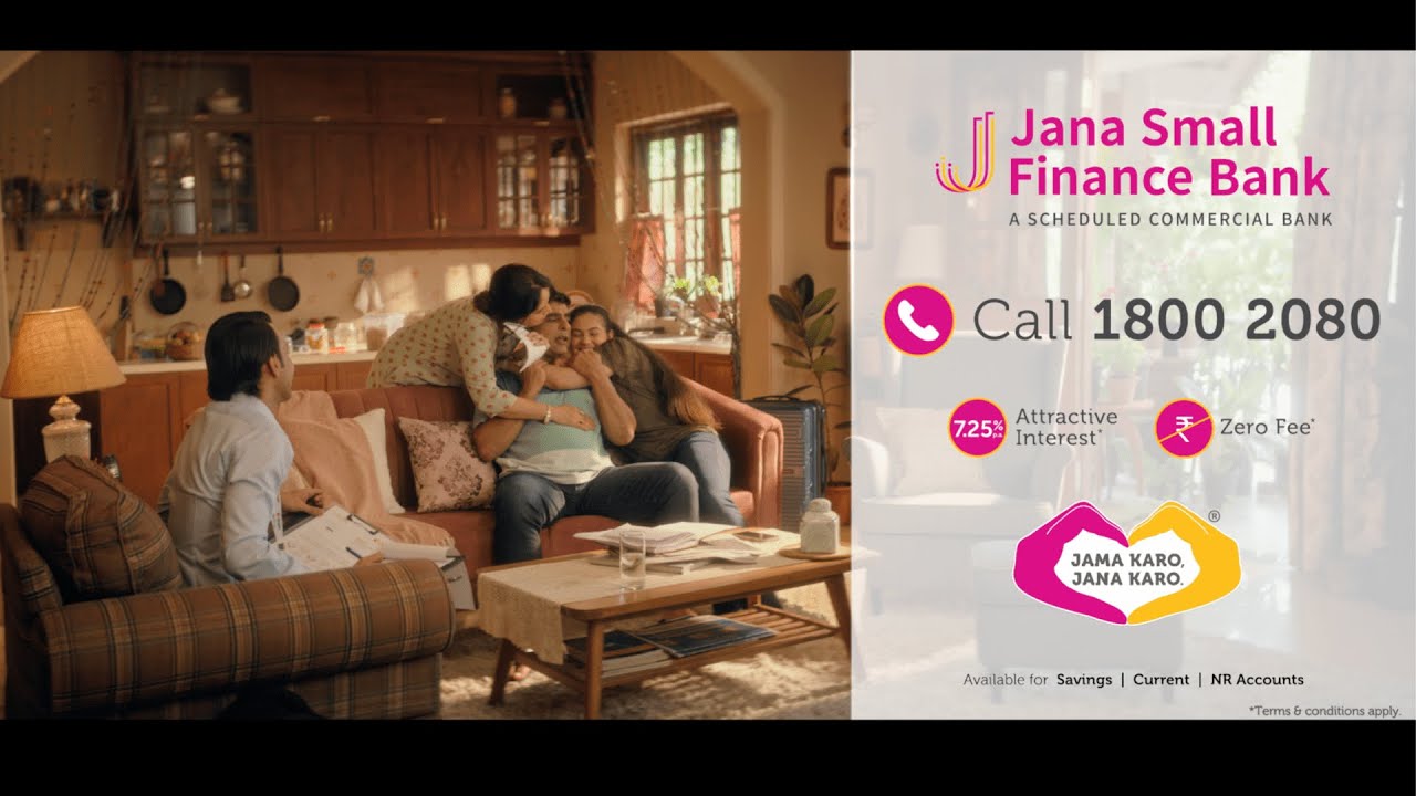 Jana Small Finance Bank - I Choose My Account | First AC by Sachin Panday