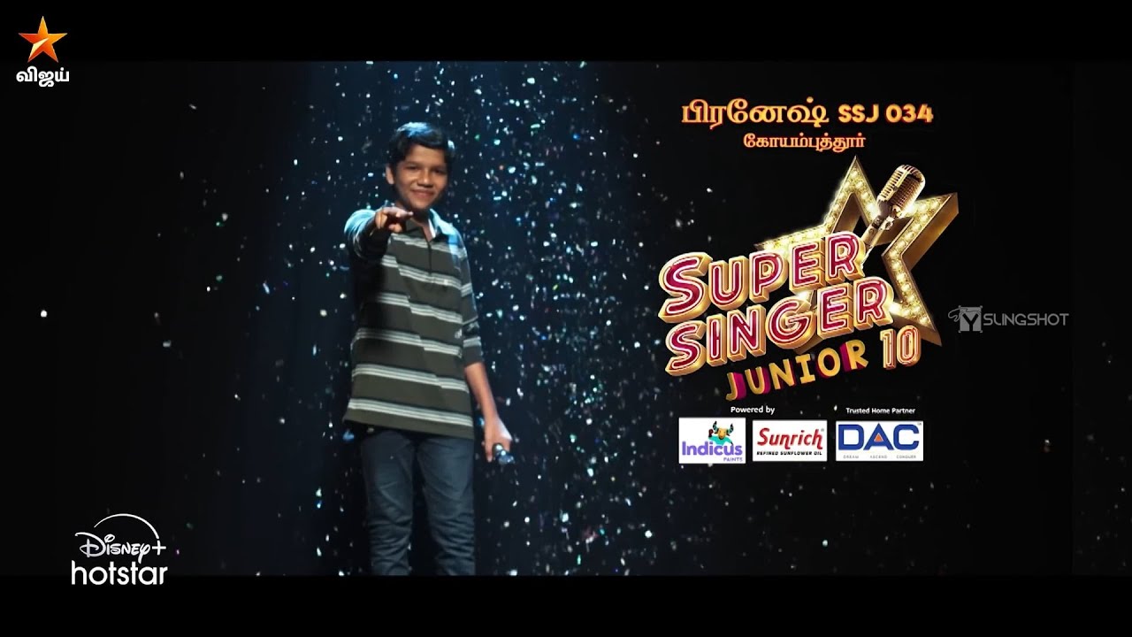 Star Vijay - Super Singer junior season 10 | Costume Stylist by Nandini Nedumaran