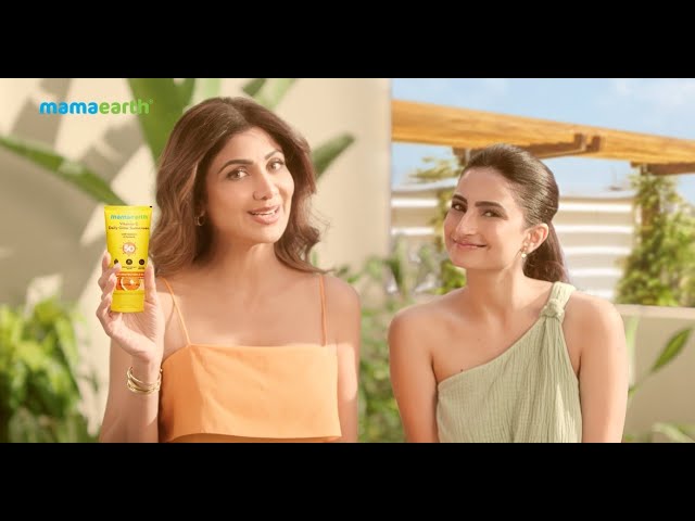 Mamaearth Vitamin C - Daily Glow Sunscreen Ft. Shilpa Shetty And Palak Tiwari | 2nd Unit Director by Shruti Shrivastava