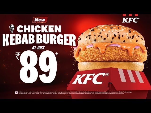 KFC - Chicken Kebab Burger | Post Producer by Riddhi N