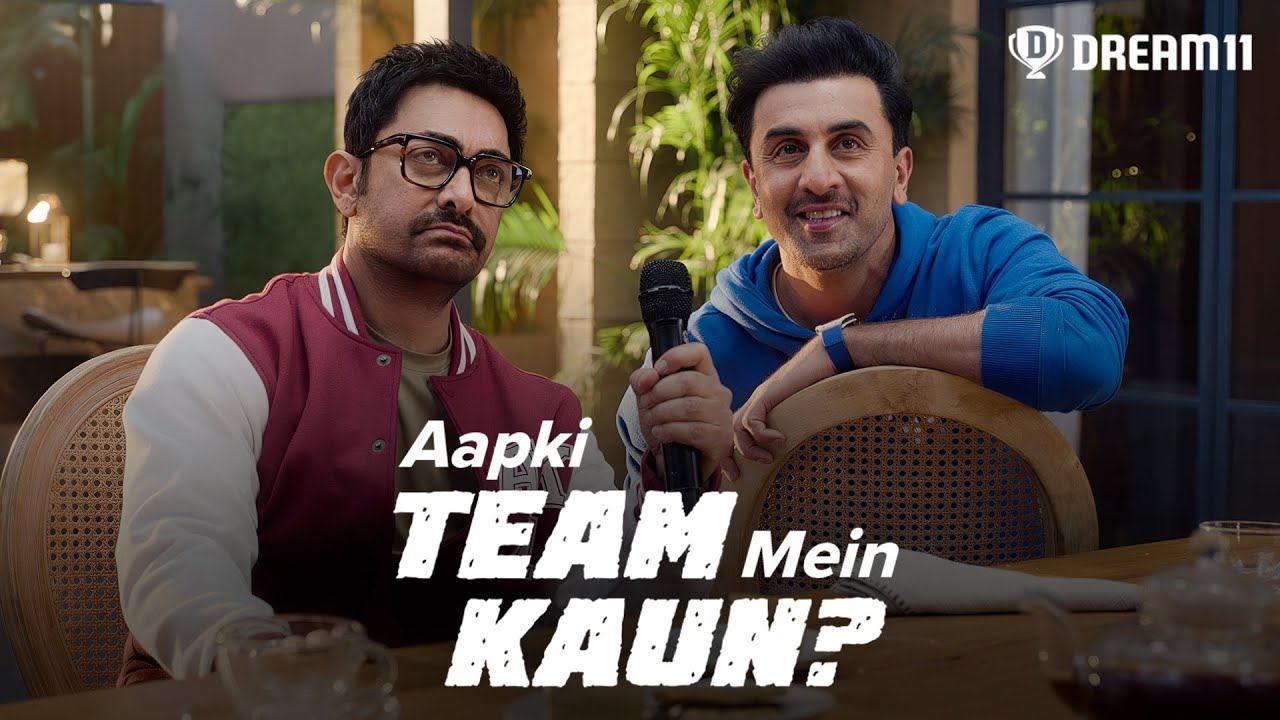 Dream11 - Aapki Team Mein Kaun Ft. Ranbir Kapoor, Aamir Khan | 2nd Unit DoP by Sejal Kothari