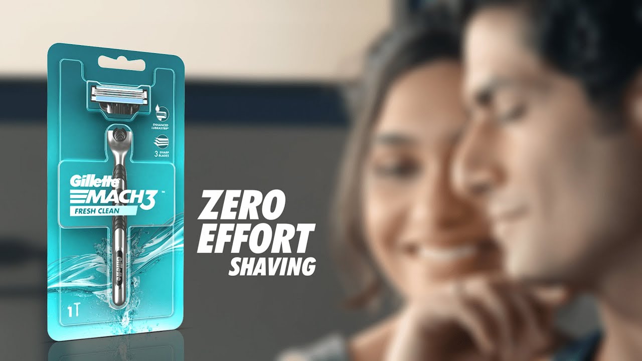 Gillette Mach3 - Zero-Effort Shaving | Executive Producer by Ujaala Chaudhuri