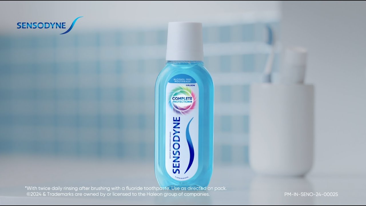 Sensodyne - Complete Protection+ Mouthwash | Pack Shoot and SFX by Jyoti 