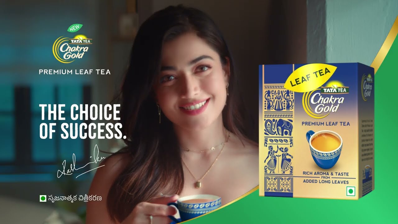 Tata Tea Gold - The Choice Of Success Ft. Rashmika Mandanna | Costume Stylist by Anugrah Samuel Phillips