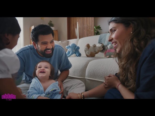 Cetaphil Baby Ft. Rohit Sharma Ft. Ritika Sharma | Hair Stylist by Hakim Alim