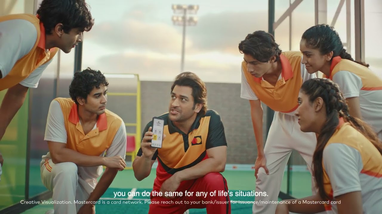 Mastercard - Control Your Financial Field Ft. MS Dhoni | First AC by Fakhruddin Ansari
